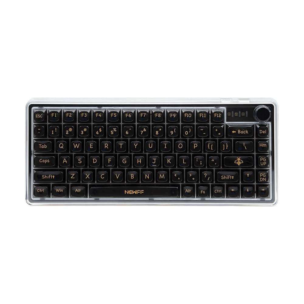 Amazon | OUSEITECH K60ゲーミングキーボード 透明キーボード
